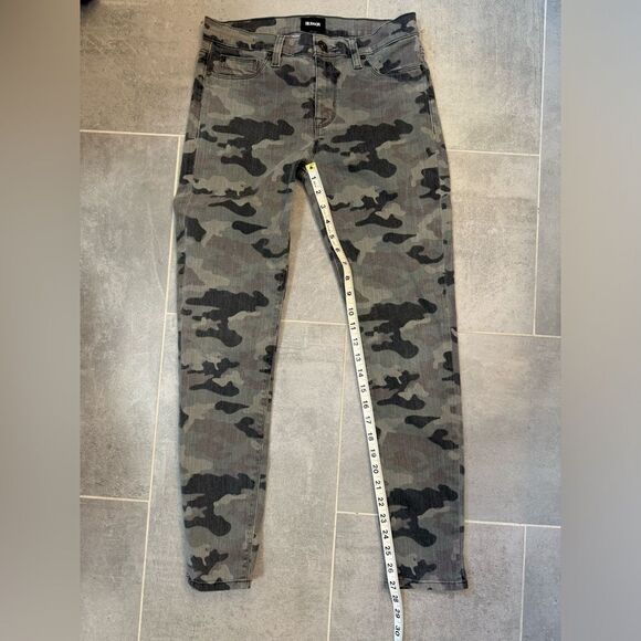 Hudson Nico Midrise Camo Super Skinny Ankle Size 28 - Picture 6 of 14